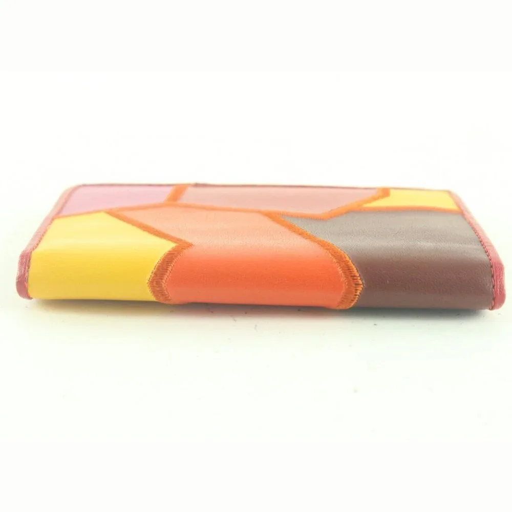 Saint Laurent Multicolor Leather Card Holder Wallet 1YSL83K